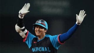 大谷翔平、球宴初アーチ　通算8打席目で待望の一発…121m豪快弾でMVPへ猛アピール