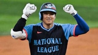 大谷翔平、衝撃残した4度目球宴　球場騒然の豪快アーチ…2打数1安打1四球でお役御免