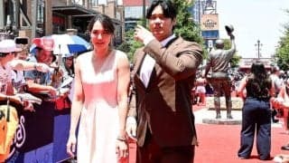 「文句なしの美しさ」大谷翔平の妻・真美子さんが披露した背中ぱっくりの“大胆”白ドレス姿にファン喝采「こんな美男美女ありか」