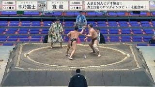 小兵力士、強烈張り手で“一撃”ノックアウト「もろに入った」「動きが止まった」館内騒然