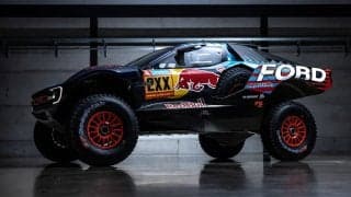 Mスポーツが2025年ダカール参戦のフォード・ラプターT1+をグッドウッドで公開