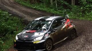 全日本カムイ：TGR‐WRJの眞貝知志は進化型GRヤリスでの初グラベルラリーを走破