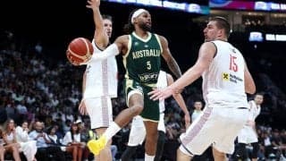 オーストラリアが親善試合でセルビアに勝利…ミルズ28得点と躍動、ヨキッチは14得点14リバウンド