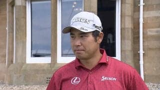 松山英樹、メジャー今季最終戦へ「優勝を争える位置でプレーできるように」