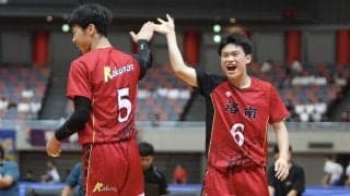 洛南高が5大会ぶりの頂点に 近江高は力のあるスパイカー陣が光り準優勝【高校生近畿大会（男子）】