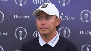木下稜介、ショットは上手く対応もパットに苦戦「最後まで諦めずにプレーしたい」