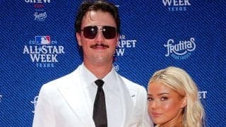 怪物新人と美人彼女が“大谷夫妻超え”　豪華ドレスで魅了、米誌指摘「最上位」