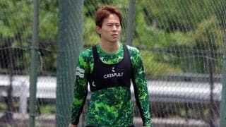 戦列復帰した東京Vの森田晃樹、3戦ぶり勝利狙う福岡戦へ「しっかり勝ち点3を取れるように」