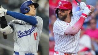 大谷翔平とMVPを争う強敵ハーパー…ライバルの地元メディアが警戒「後半戦はモンスター級の活躍が必要だろう」