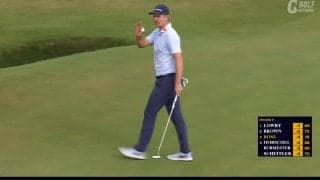 【動画】ジャスティン・ローズは2位で決勝へ　最後は約12mのバーディパットを沈めてガッツポーズ