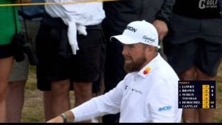 【動画】シェーン・ラウリーが単独首位で決勝へ　2019年王者が難コンディションのなか「69」と伸ばす