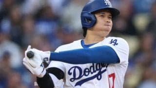 大谷翔平、左翼へのエンタイトル二塁打！ フリーマンの15号満塁弾が飛び出す　ドジャース一挙4得点で逆転に成功