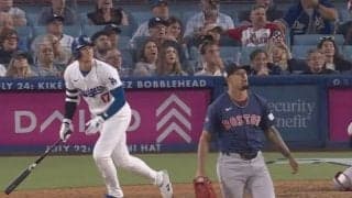 そこに落ちるのかよ！ 大谷翔平、“ギリギリ打”で異変が起きた…！？ 打たれた相手投手の様子がおかしくなる「カッコ良すぎるだろ」「さすがに反則でしょ」