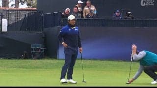 【動画】松山英樹は66位　前半はアンダーに潜るも後半に苦戦で「74」