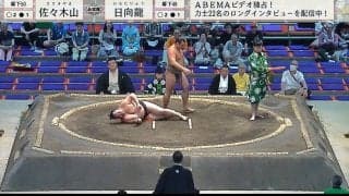 「バックドロップやん」「投げた」力士の機転と力強さが招いたド迫力の幕切れに視聴者戦慄「プロレスかな？」館内はどよめきと拍手