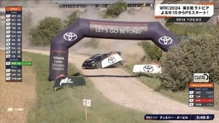 「トヨタの看板を…」世界最速ラリーでトヨタ車が“ワイルド走法”　フルカウンターでボード直撃「彼はスポンサーのロゴを掲げていた」SNSで話題沸騰