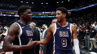 昨年のW杯でメダルを逃したハリバートンがパリ五輪のアメリカ代表で貴重な経験を積む