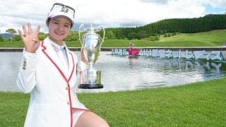 川﨑春花、新記録の通算28アンダーで2戦連続V「毎日こんなに伸ばせたのは初めて」