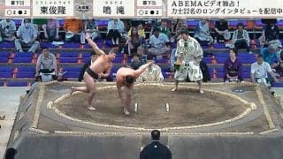 力士のイメージの“斜め上”を行く運動神経が「どうかしてる」と話題騒然 「観てて楽しい相撲」幕下力士の取組にファン大興奮