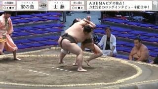 バキバキ“細マッチョ”力士、衝撃の反り技に館内どよめき「どんな反り方よw」「細い宇良」ファン興奮