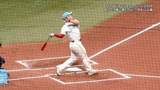 「さすが大谷が認めし男」ソフトバンク・近藤がまるで「和製ボンズ」 豪快“フォロースルー”弾に球場大熱狂の瞬間