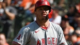 トラウト、左膝痛で負傷交代　3か月ぶり実戦も…26日メジャー復帰へ暗雲、球団発表