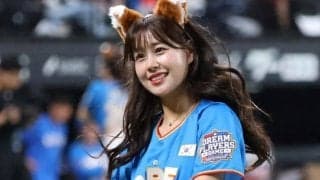 「スタイル、バグってる！」エスコンに降臨した ＂女神＂のヘソ出しダンスに話題沸騰！「普通にK－POPアイドルかと」