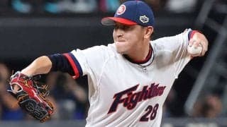 衝撃“0.86”が「エグすぎ」　初球宴で3者連続K…元ドラ1左腕が「見つかってしまった」