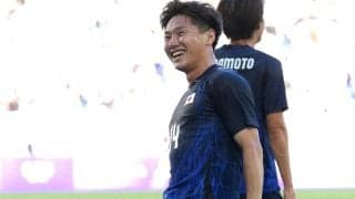 「上手く決められた」2ゴールでU-23日本代表の白星発進に貢献の三戸舜介、快勝にも気を緩めず「しっかり準備していきたい」