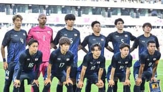 パリ五輪・サッカー日本代表で22人から大岩監督が絞り込んだメンバー18人とは--当日にDF半田の負傷離脱と選手入れ替えが発表される激震……外れた4人も試合前後にはピッチに