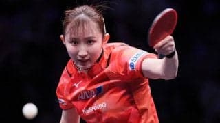 「女優さんみたい」卓球女子エース　早田ひなの激変＂大人女子＂ショットにフォロワー歓喜　「すっかりおきれいに」