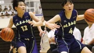 【インターハイ女子注目選手】林琴美と小松美羽（岐阜女子）「チームの命運を握る司令塔コンビ」