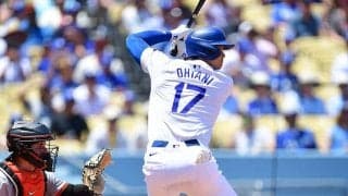 大谷翔平、メジャー単独トップの「60」　激走二塁打でジャッジ超え、首位打者再浮上