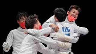 世界のフェンシング史に「日本」の名を刻んだ東京オリンピック男子エペ団体の金メダル獲得　パリオリンピックにつながる確かな礎に