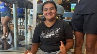 大谷翔平の日米通算250号が足に直撃した17歳　「ちょっと痛い」苦笑…記念球は「飾る」