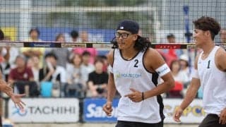 パリで戦うビーチバレーボール女子日本代表の妻へ長谷川徳海がエール「とにかく楽しみきってほしい」