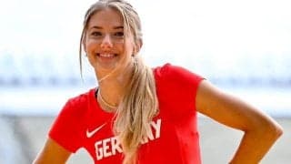 批判に反論！ ドイツの「世界一美しいアスリート」が告白した陸上界の“リアルな金銭事情”「生活ができる収入はない」【パリ五輪】