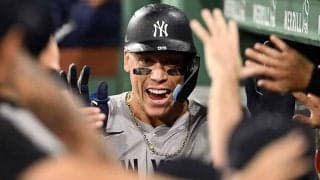 ジャッジ、メジャー独走36号　敵地騒然の特大143m弾、年間55発ペース…大谷翔平に5本差