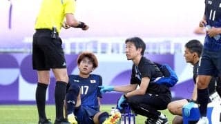 「理想的ではない」パラグアイの悪質タックルで足首負傷の平河悠、ブリストルの監督も懸念「日本のスタッフと協議中」