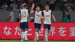 スパーズがJ1王者・神戸との白熱の打ち合い制す！　ソン・フンミン弾に16歳FWムーアが決勝点【国際親善試合】