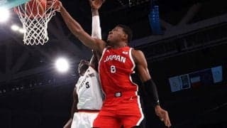 「さすがに叫んだ」バスケ男子日本、初戦に敗れるも八村塁の豪快ダンクに熱狂「初日にしてベストダンクの可能性」【パリ五輪】