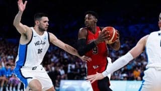 カナダがバレットやシェイの活躍で勝利…ギリシャはアデトクンボの34得点も実らず