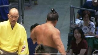 「良い体」「隆起する筋肉」幕下力士の強靭な肉体に熱視線 表情にも注目「キレイな顔してる」「闘志みなぎってる」