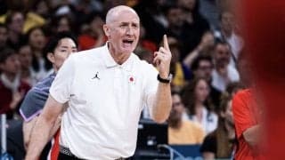 W杯王者ドイツに敗れた日本代表…トム・ホーバスHC「後半に相手を止めることができなかった」