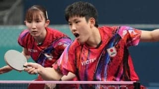 「誰もが驚いた」張本智和・早田ひなペア、予期せぬ初戦敗退に中国メディアも愕然「日本でも動揺が広まっている」【パリ五輪】