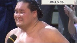 照ノ富士、名古屋の地で初めて抱いた賜杯に感慨 最後の本場所開催となったドルフィンズアリーナで大歓声受けて溢れた“柔らかな笑顔”