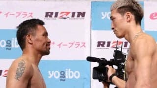パッキャオに安保瑠輝也が“善戦” RIZIN初見参の偉才と18センチ差の激闘「やりにくかった。よくこの体格差でやるな」