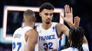 開催国フランスの怪物ウェンバンヤマが五輪デビュー「みんな目的のためにここにいる」