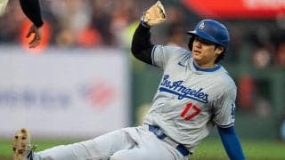 大谷翔平、自己最多更新の27盗塁　3戦連続成功…2021年を抜き40個ペース