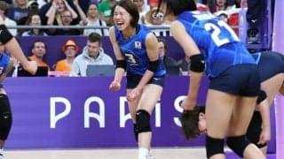 黒星発進のバレー女子日本　対戦国メディアがエースの奮闘に賛辞「コガが素晴らしいプレーを披露した」【パリ五輪】